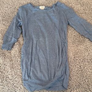 Motherhood Maternity Blue Knit Maternity Top